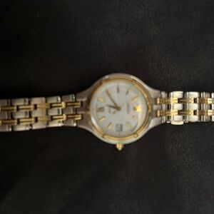Seiko Two-Tone Silver and Gold Watch